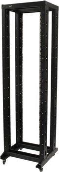 7ft 42U 4-Post Open Frame Server Rack with Casters W758507