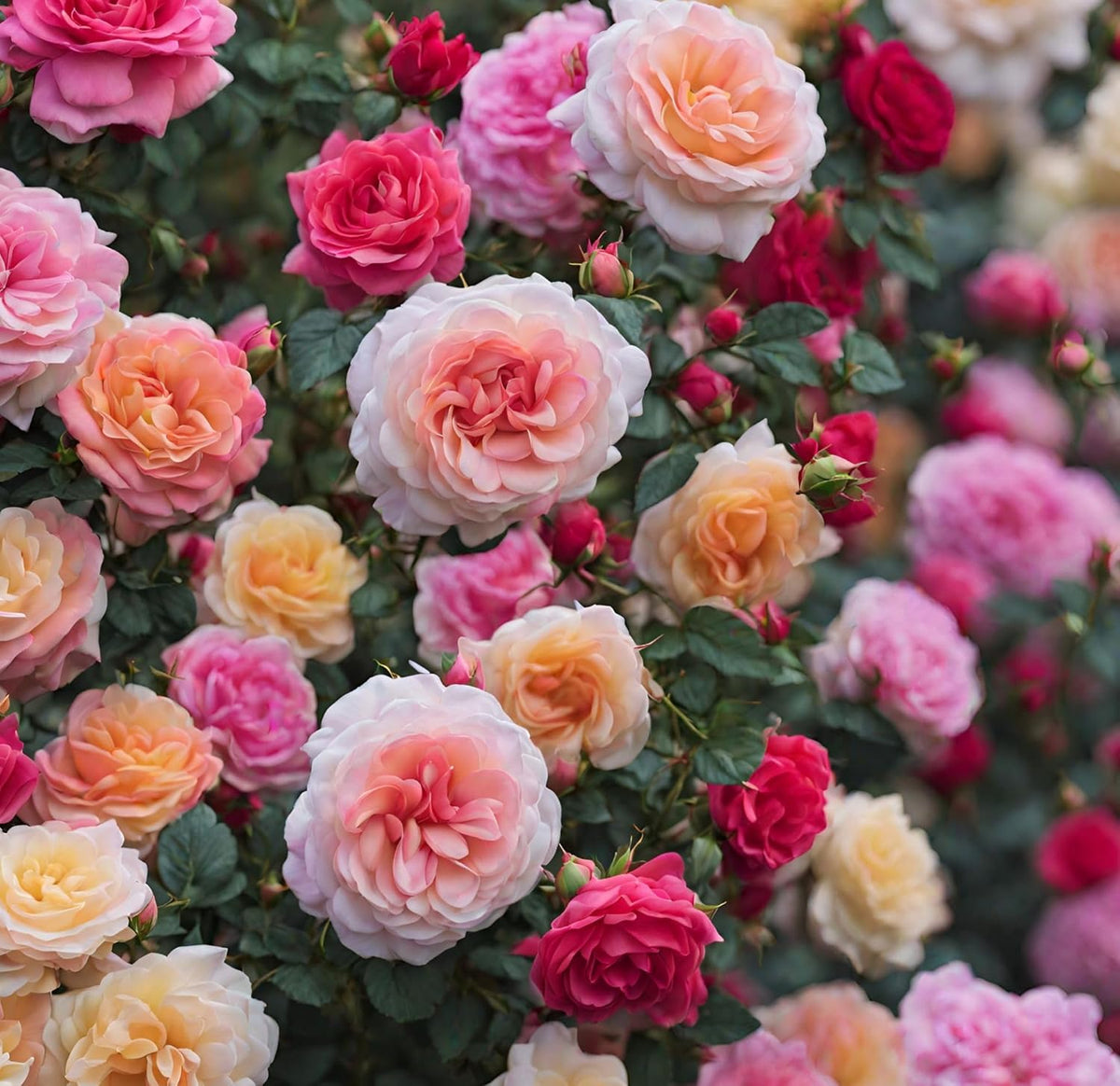 16 Varieties Mixed Color Rose Seeds Z7729
