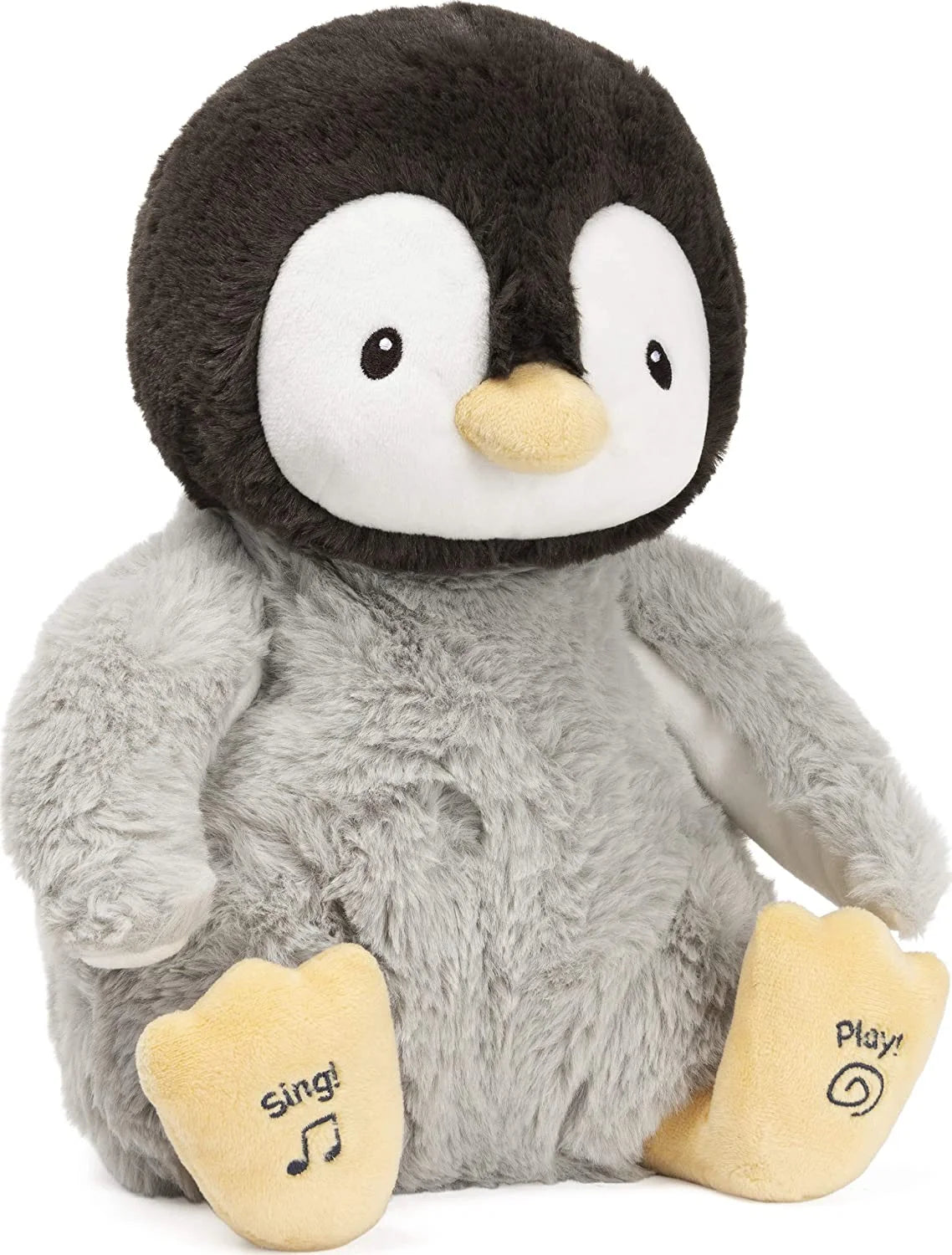 Black/White/Grey 12" Stuffed Animal Plush L2443
