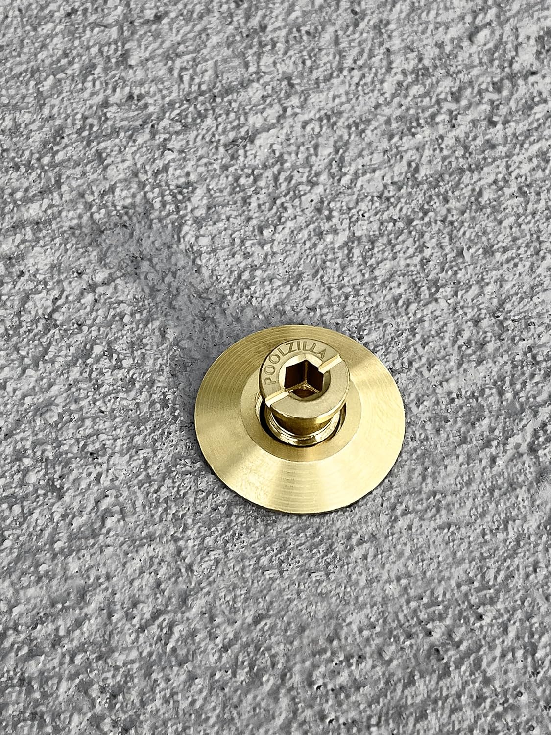 Brass Pool Cover Anchors for Inground Pools with Beauty Collar - 25 Pack E71684