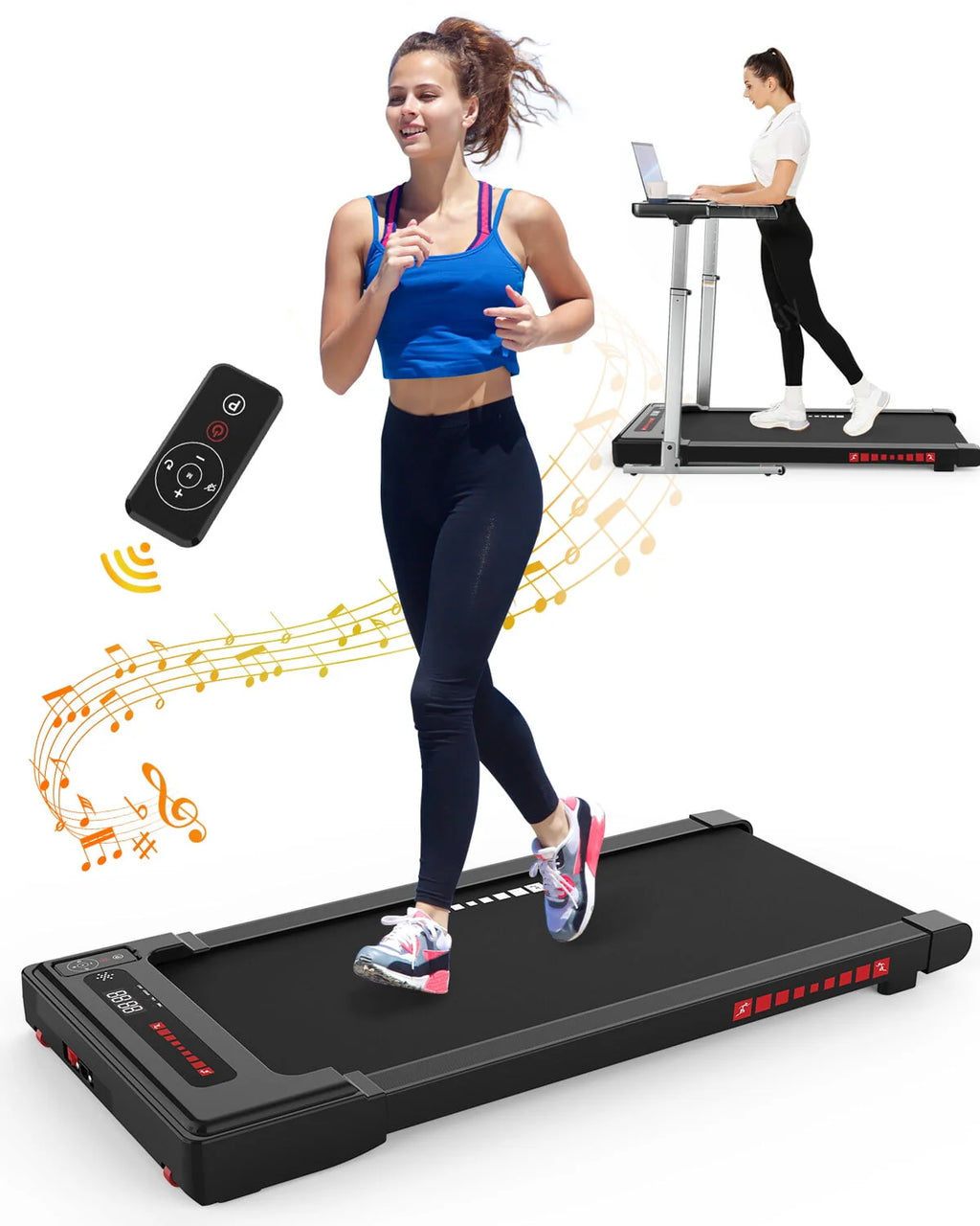2.5HP Under Desk Electric Treadmill X940452