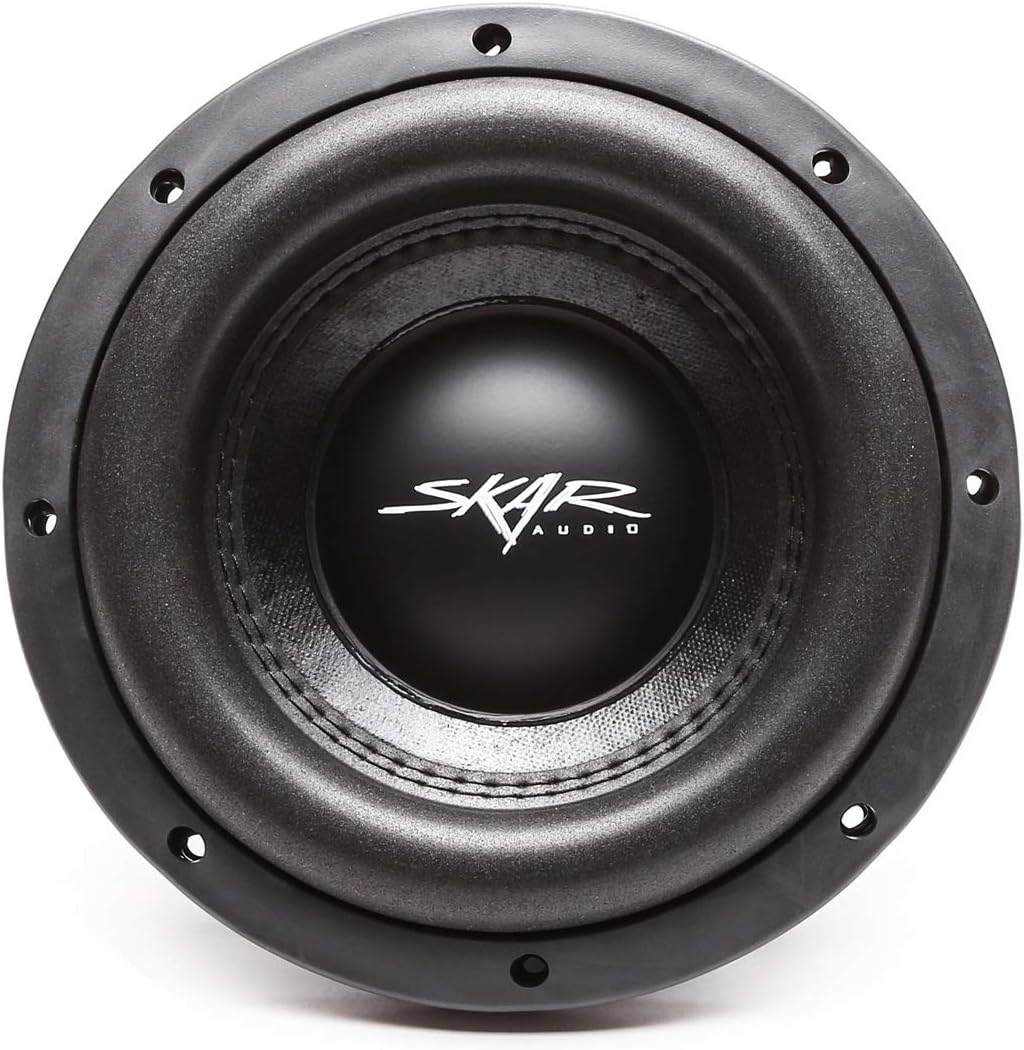 8" 600W Dual 2 Ohm Shallow Mount Car Subwoofer Pack of 2 C71696