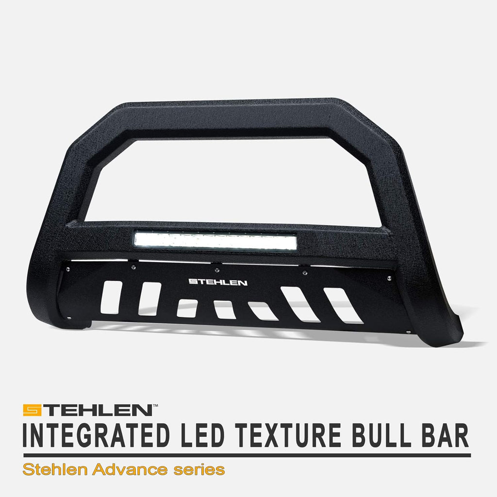 Textured Black Aluminum LED Bull Bar L944996