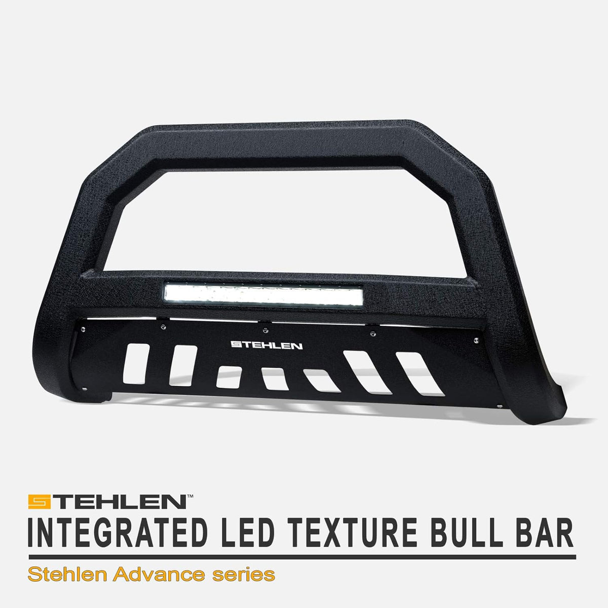 Textured Black Aluminum LED Bull Bar L944996