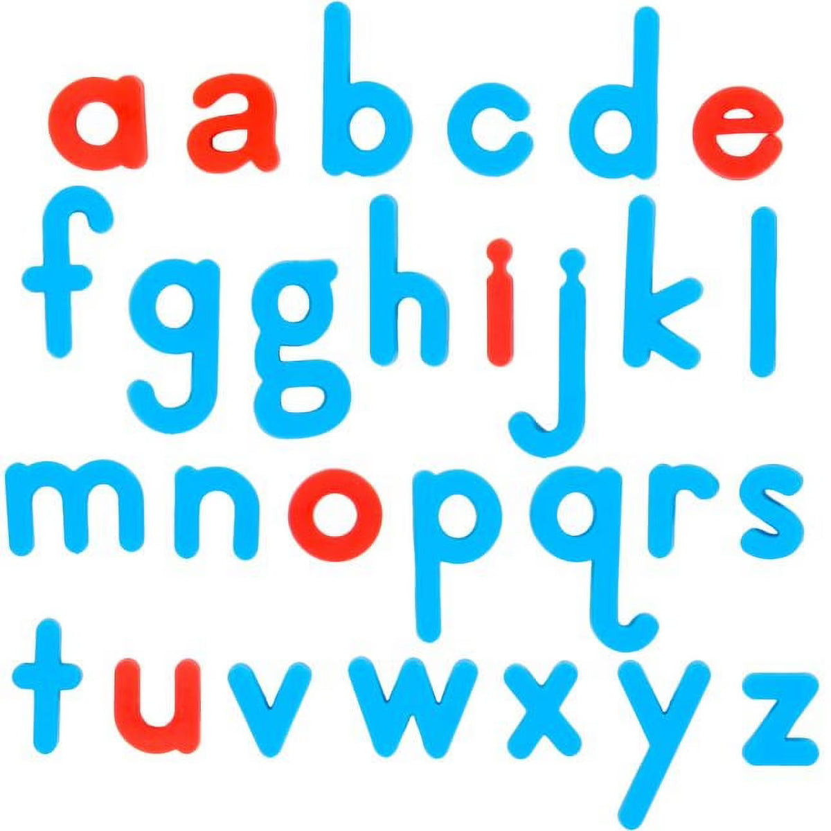 80 Letters Plastic Magnetic Lowercase Letters C986446