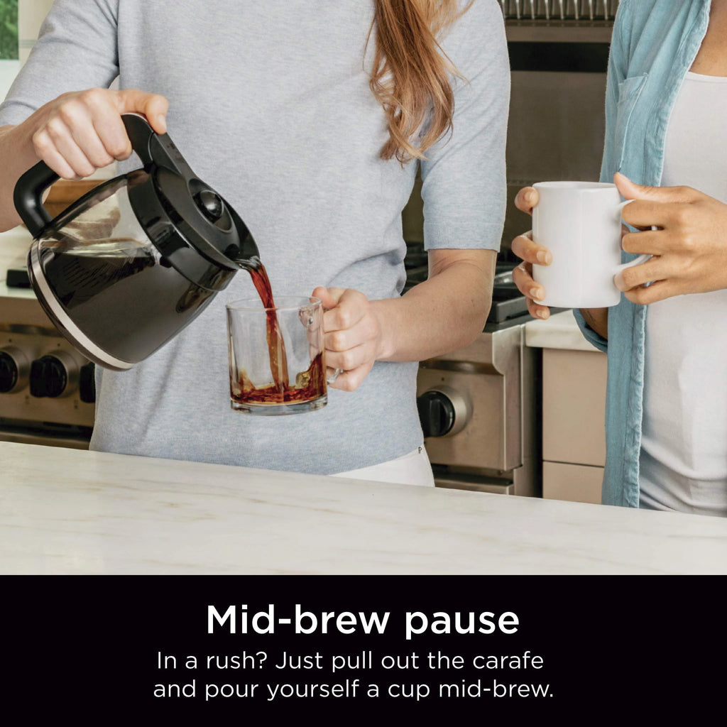 12-Cup Programmable Coffee Maker with Glass Carafe X19562