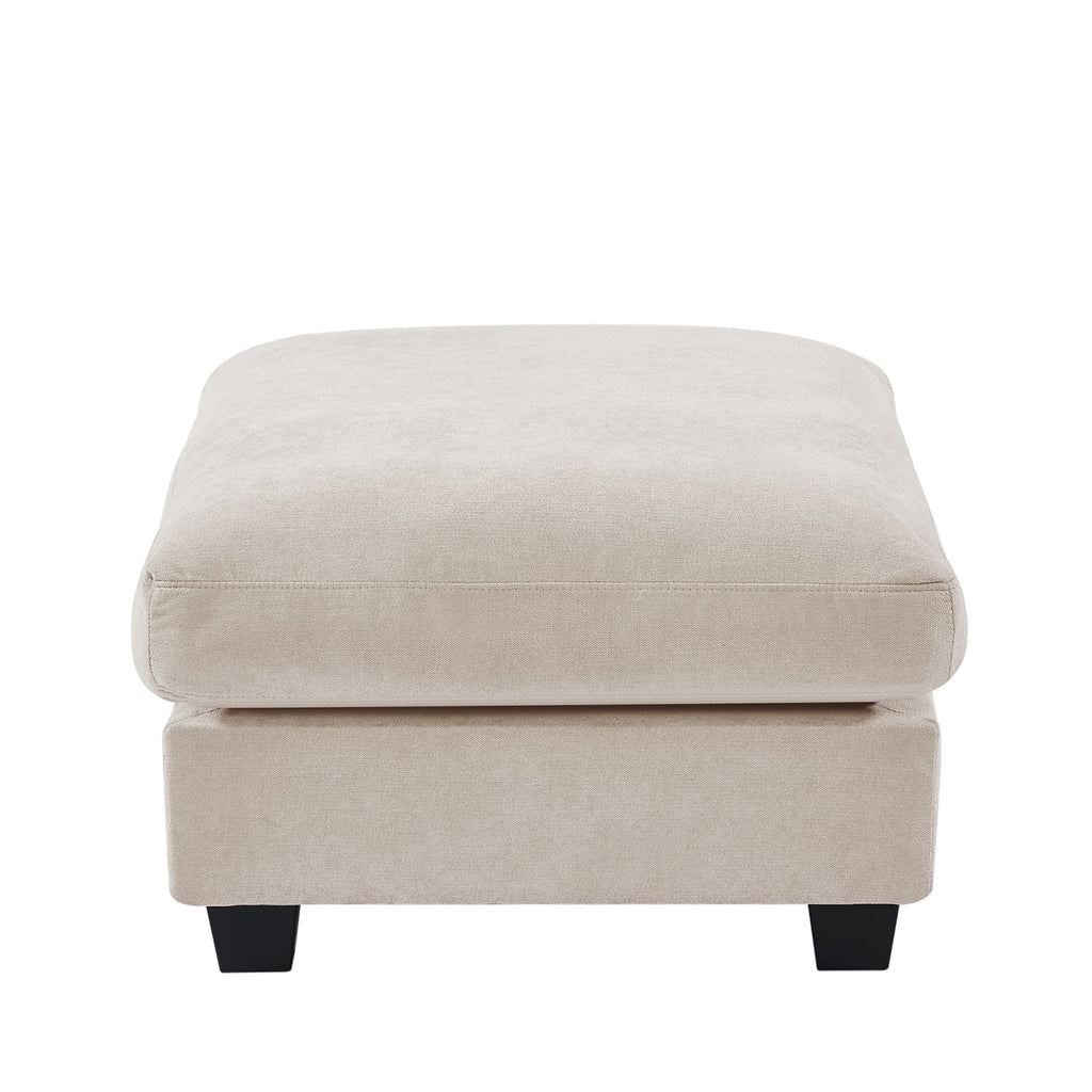 Beige 5 Seat L-Shape Sectional Sofa C580
