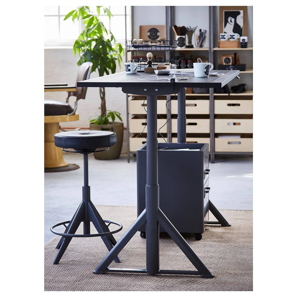 Dark Gray Drawer Unit on Casters F139347