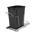35-Quart Plastic Soft Close Pull Out Trash Can F717