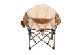 Beige Club Chair with Footrest M73424