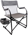 Gray Heavy Duty Folding Director's Chair K118843