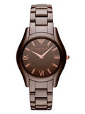 Brown Ceramic Women's Watch Y285