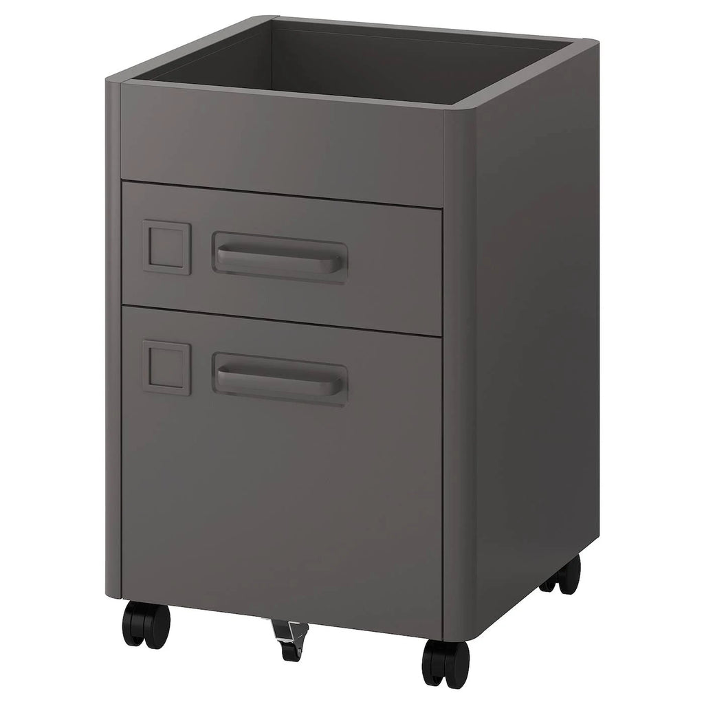 Dark Gray Drawer Unit on Casters F139347