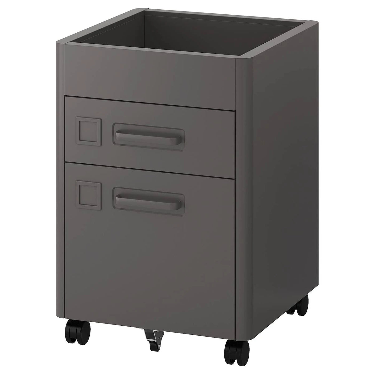 Dark Gray Drawer Unit on Casters F139347