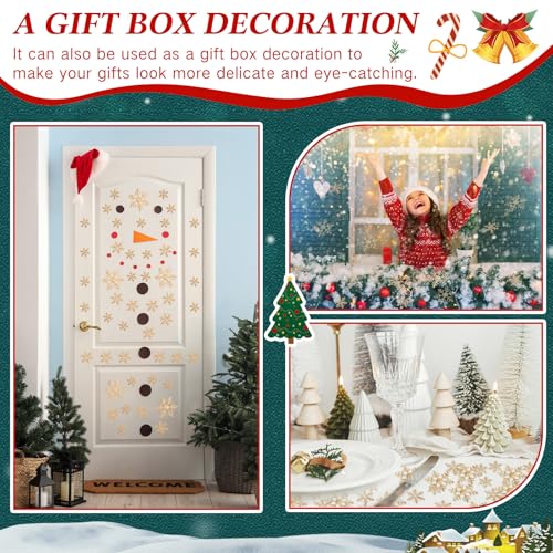 3000 Pcs Multicolor Glitter Snowflakes Confetti N31363