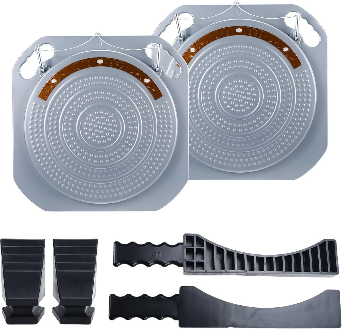 Wheel Alignment Turntable Turn Plates with Transition Bridge and Thrust Block S93163