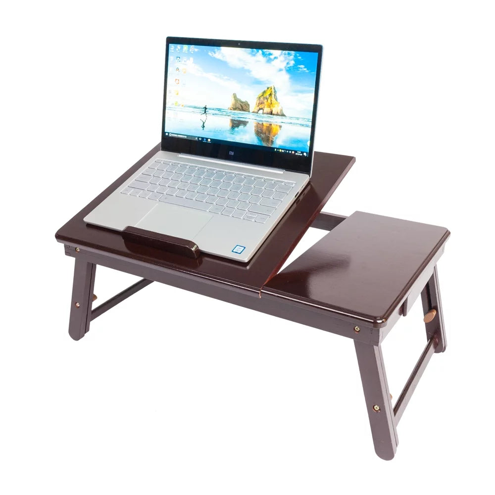 Adjustable Bamboo Lap Desk Tray T3902