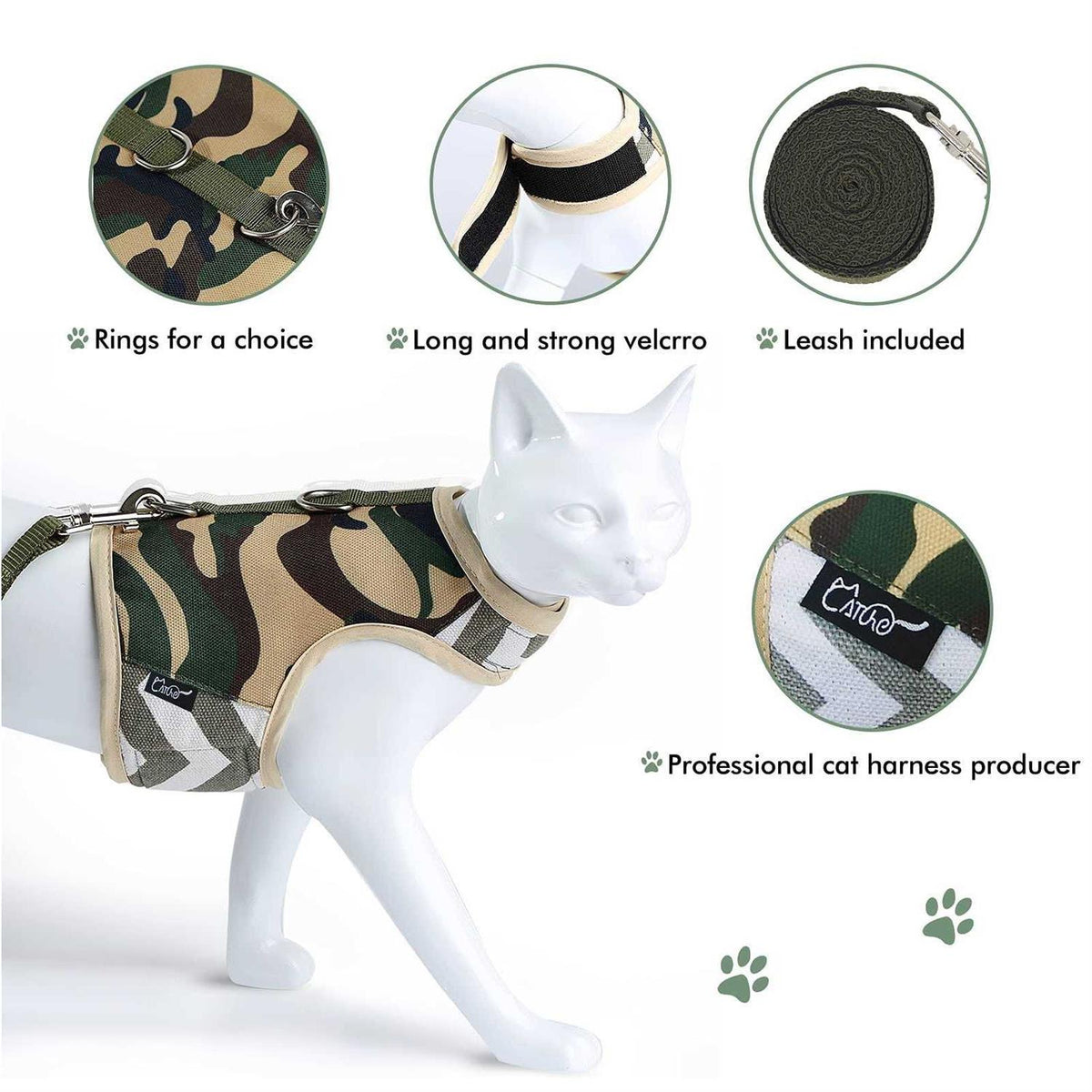 Cat Harness and Leash H156755
