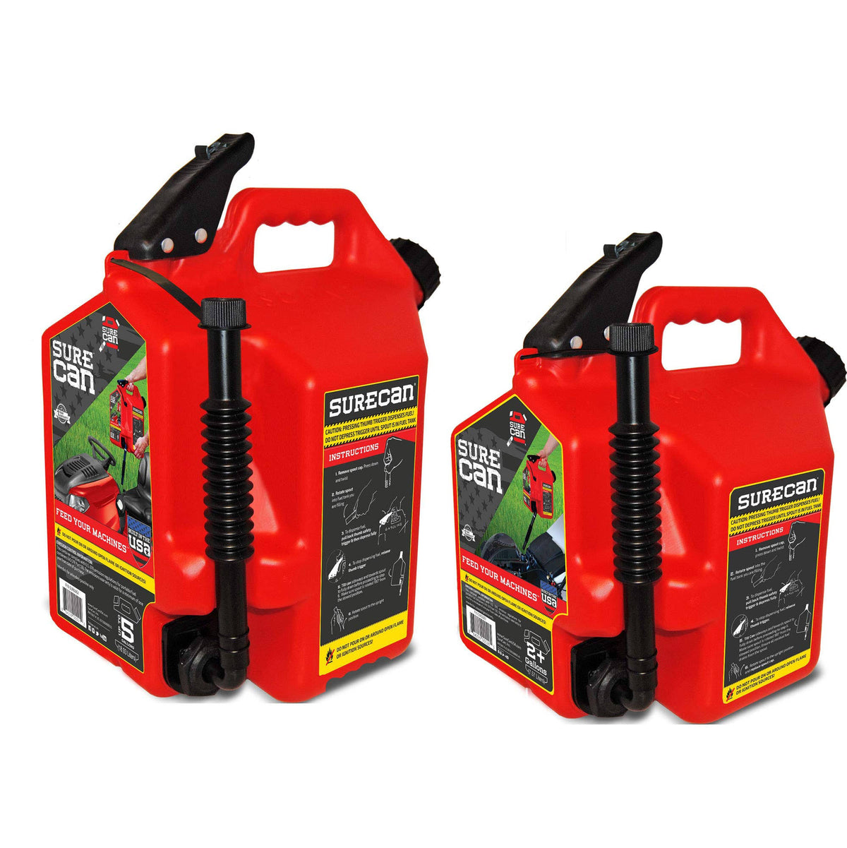 5 Gal Gas Containers 2 Pack Z7307