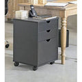 Black 3-Drawer Lateral Filing Cabinet V84785