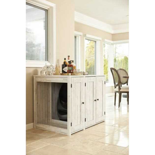 Cat Litter Box Cabinet W492786
