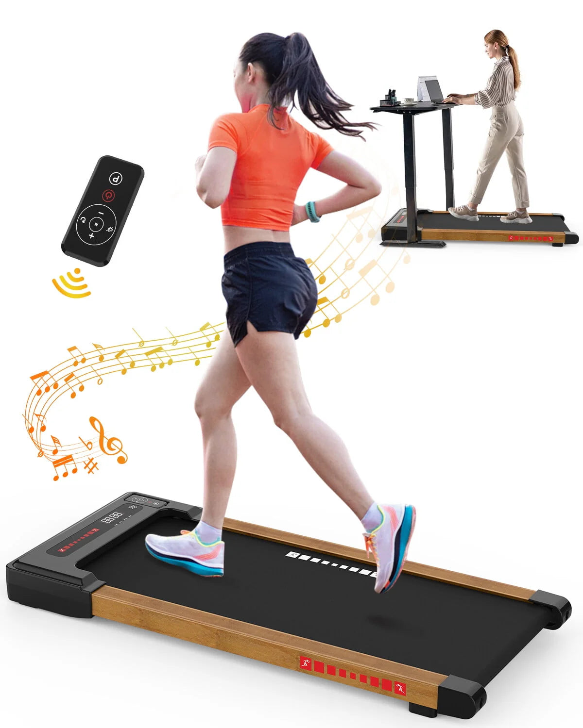 2.5HP Under Desk Electric Treadmill X940452