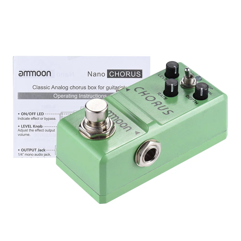 Analog Chorus Guitar Effect Pedal with True Bypass C120192