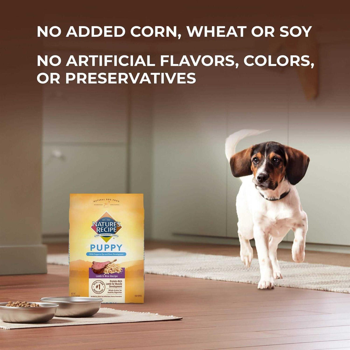 Puppy Dry Dog Food Lamb & Rice Y435549