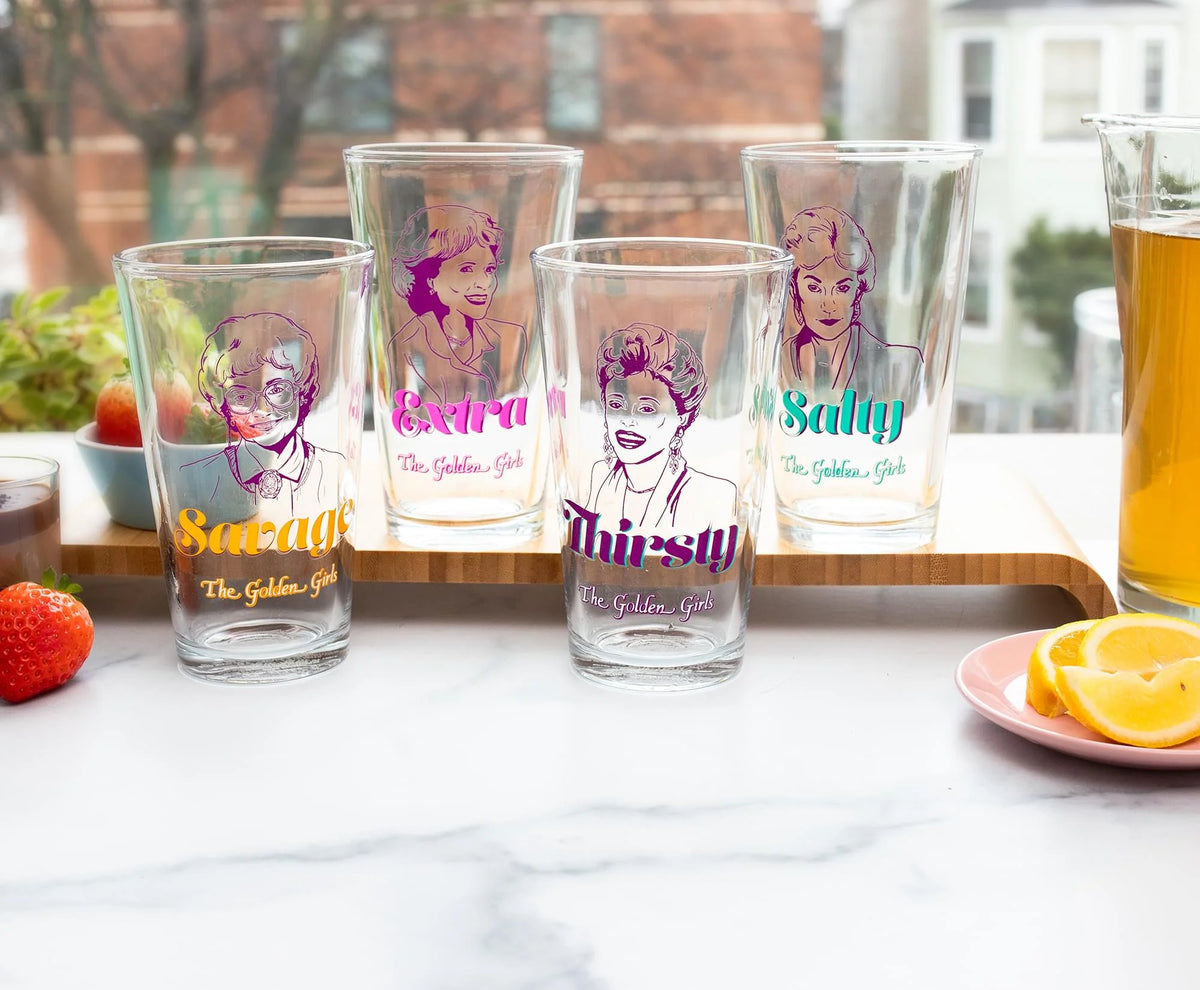 16-Ounce Pint Glasses Set of 4 Y870065