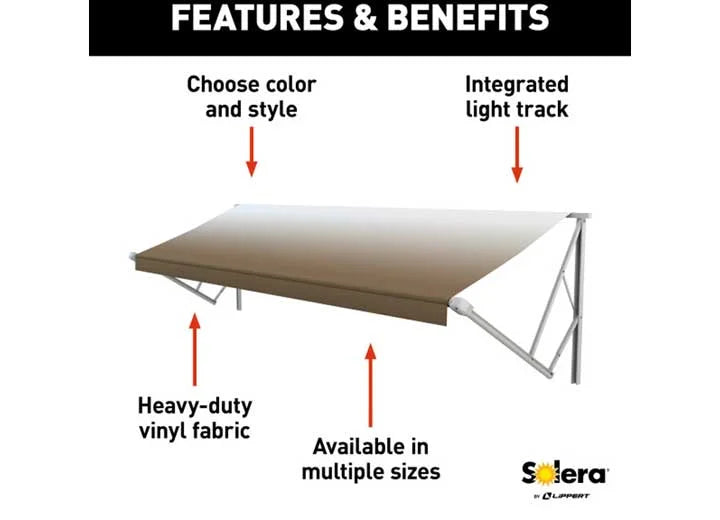 Solera Awning with White Weatherguard Y614994