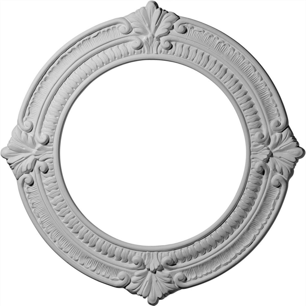 Hand-Painted Golden Oak Ceiling Medallion T5247
