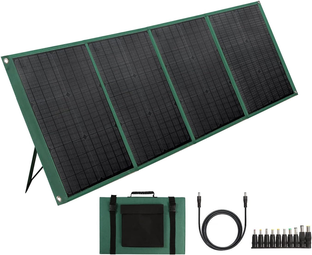 100W Foldable Monocrystalline Solar Panel with Controller G9608