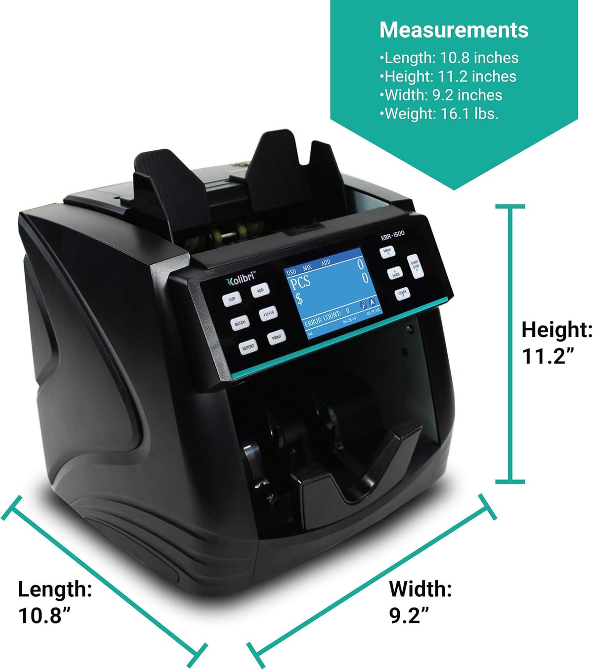 Mixed Denomination Money Counter Machine with Counterfeit Detection Q327140