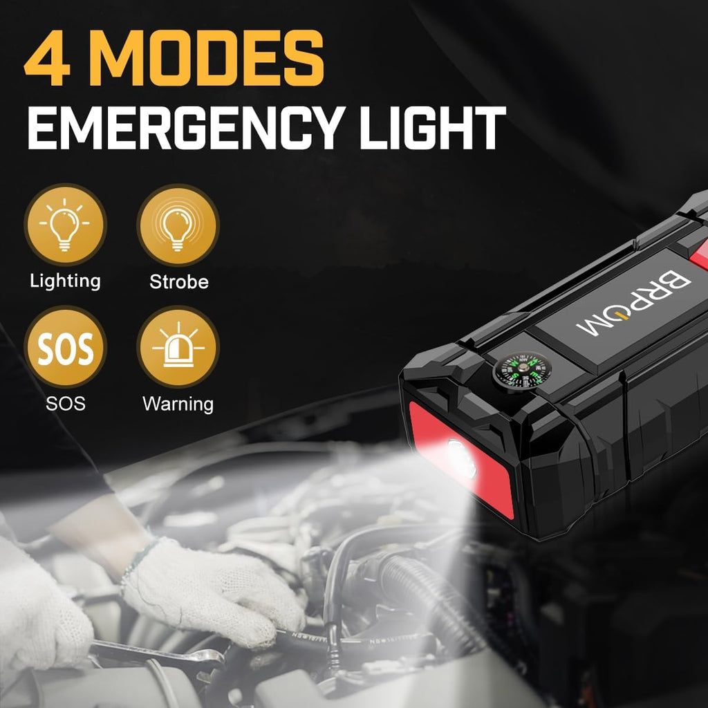 3000A Peak 26800mAh 12V Car Jump Starter X6300