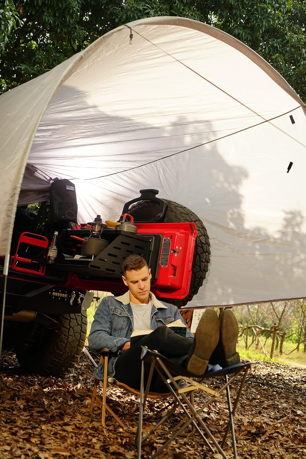 Teardrop Tailgate Tent Canopy Q7053