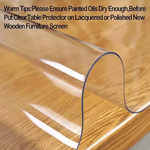 Clear Plastic Desk Mat Tablecloth Cover A150708
