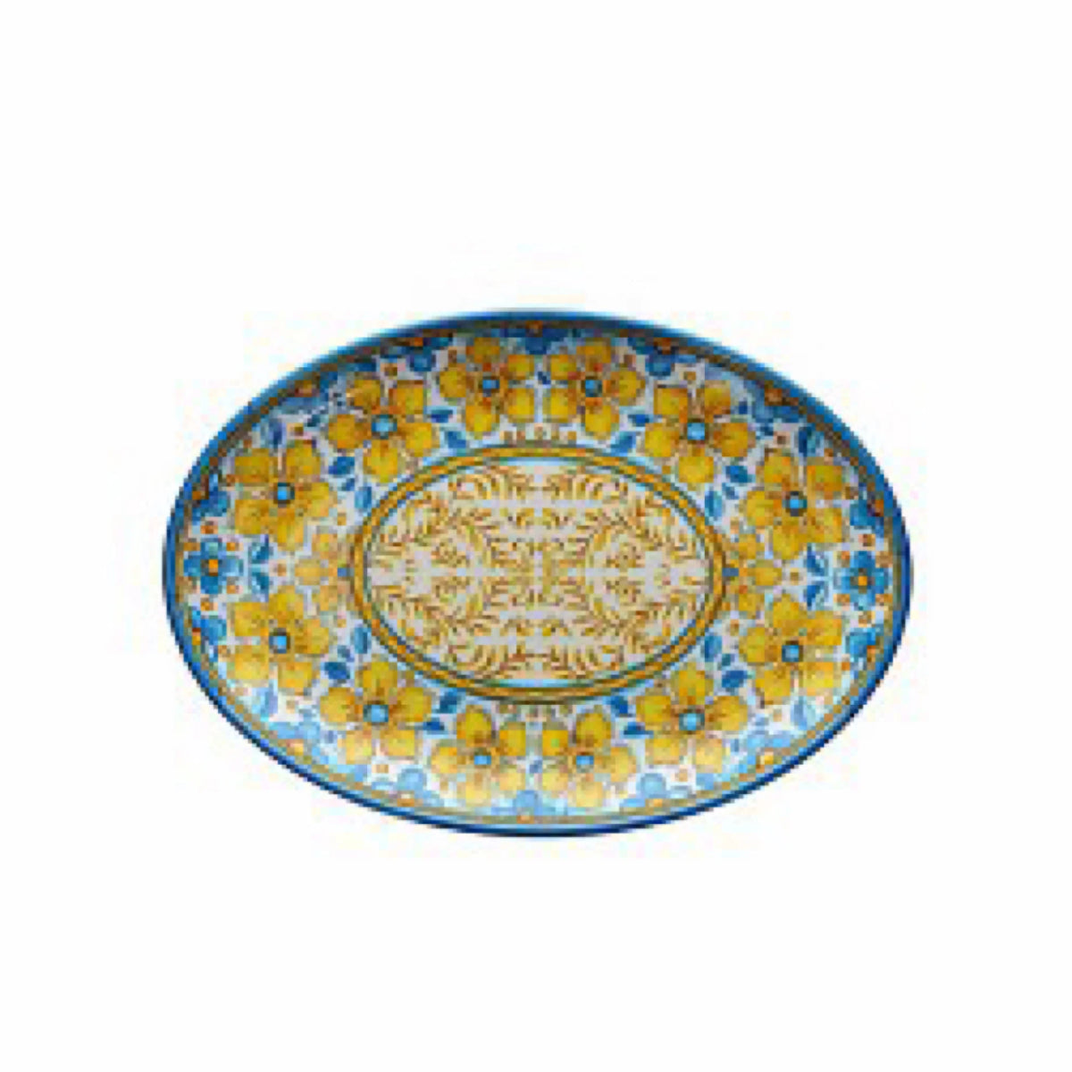 Melamine Oval Tray 48x34cm I3665
