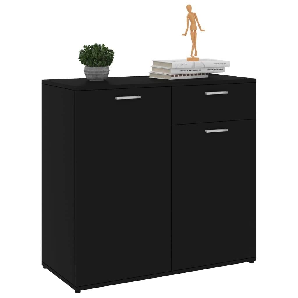Sideboard Black Chipboard D470184