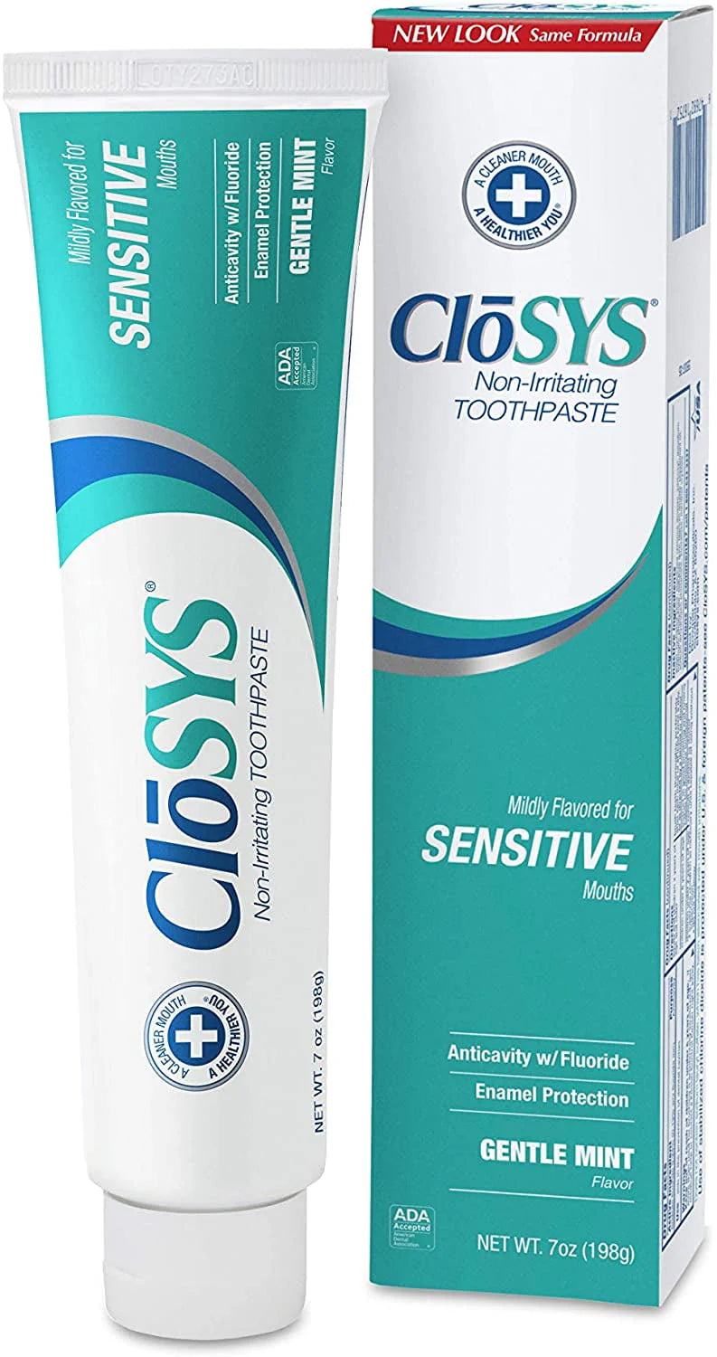 Fluoride Toothpaste, 7 Ounce, Gentle Mint, Whitening, Sulfate Free Y3746