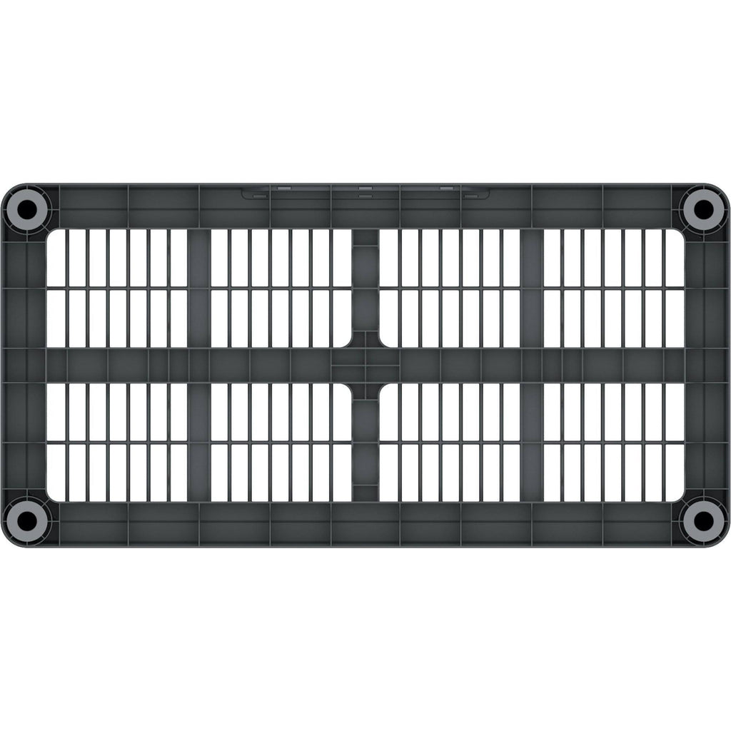 4 Tier Gray Shelving Rack U113