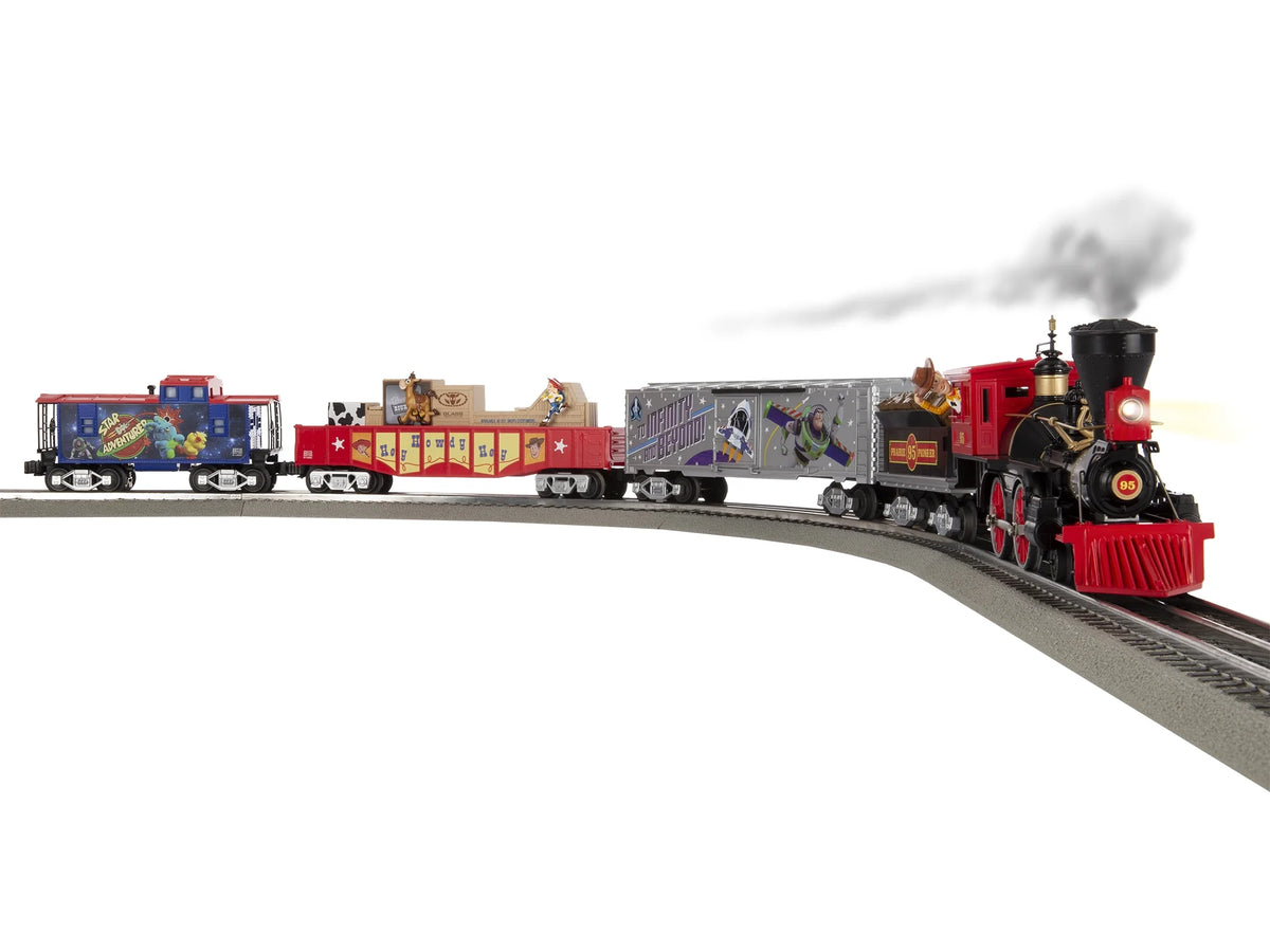 Electric O Gauge Model Train Set with Remote and Bluetooth Capability A807