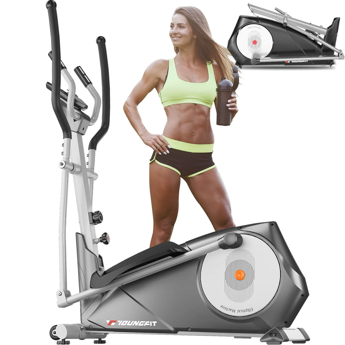 Elliptical Machine with 22 Resistance Levels U734
