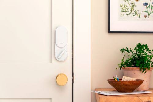 Smart Lock with Pin Pad - White A4366