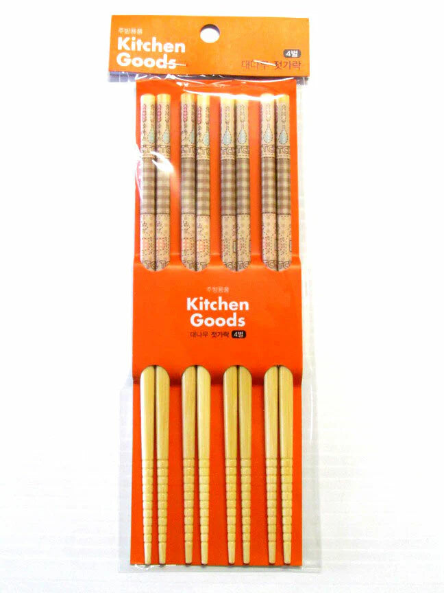 Bamboo Chopstick 4 Pairs V68728