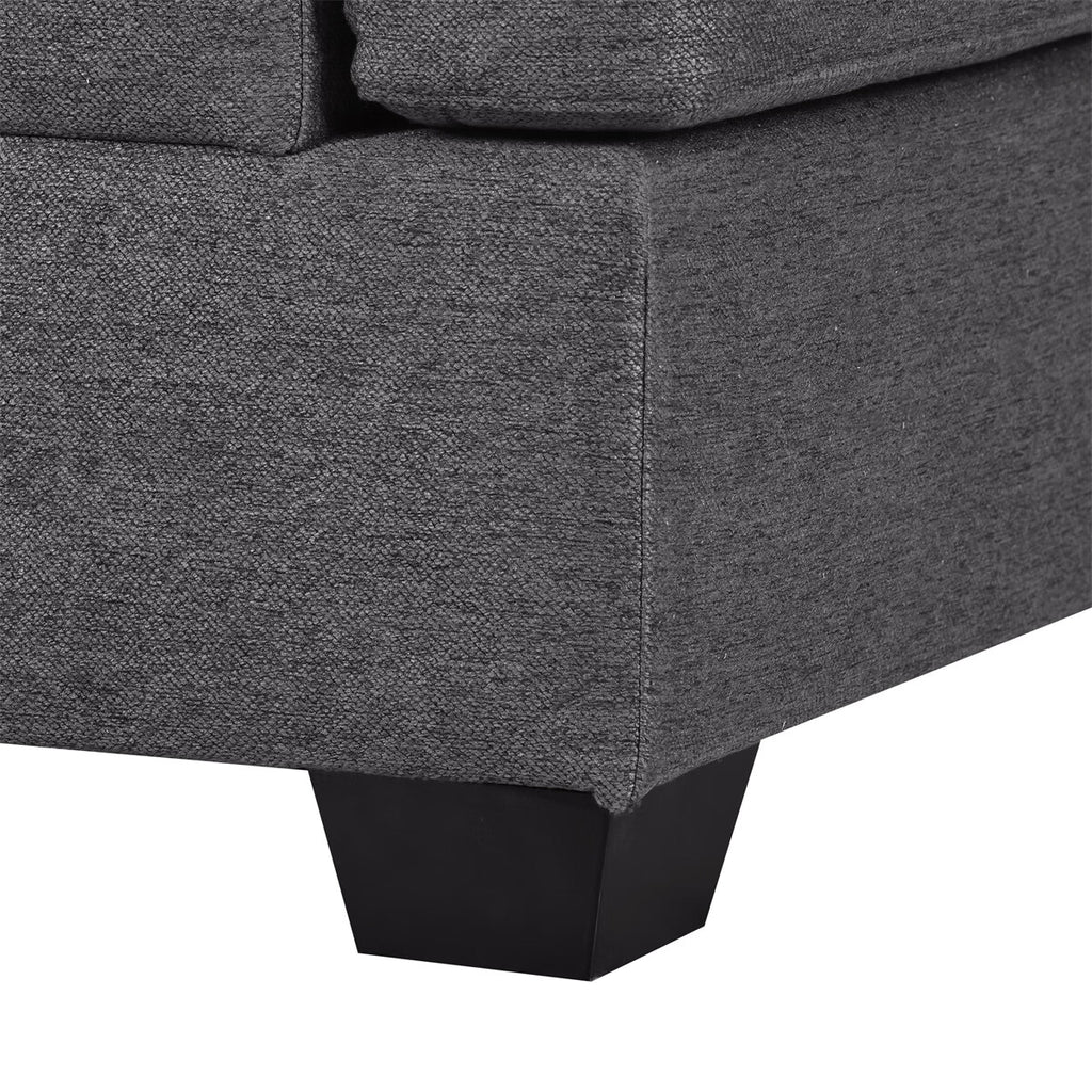 Upholstered U-Shape Sectional Sofa with Chaise Lounge Couch Q107309