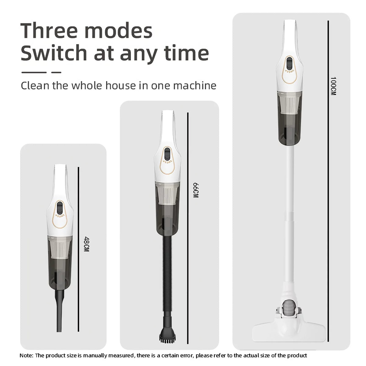 3 in 1 Cordless Handheld Vacuum Cleaner J68149