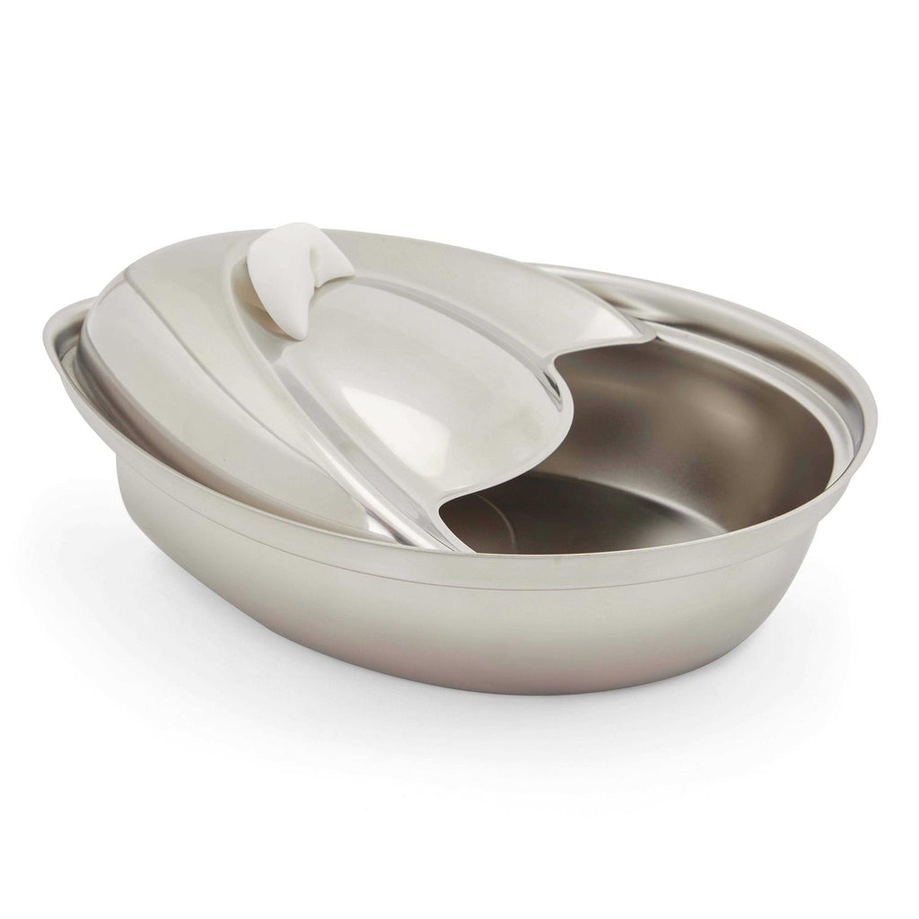 60-Ounce Stainless Steel Cat Water Fountain N153404