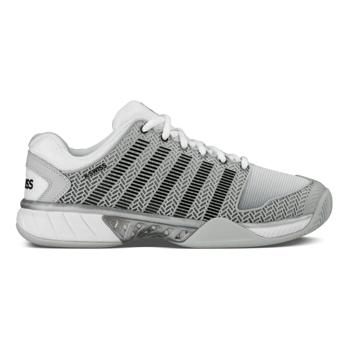White/Silver Tennis Shoes S897312