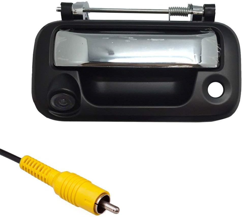 Black Tailgate Handle with Backup Camera T33963