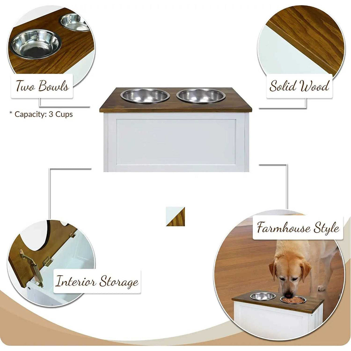 Pet Feeder Storage Stand O472